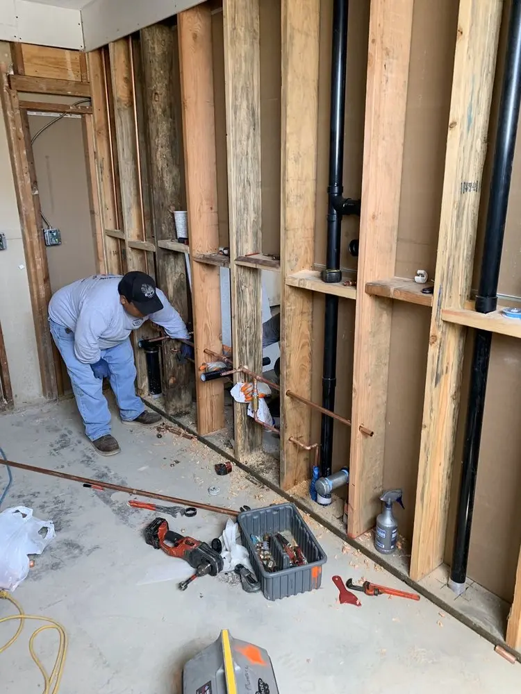 Commercial rough-in plumbing for Gas Line Repair in Eagle Mountain